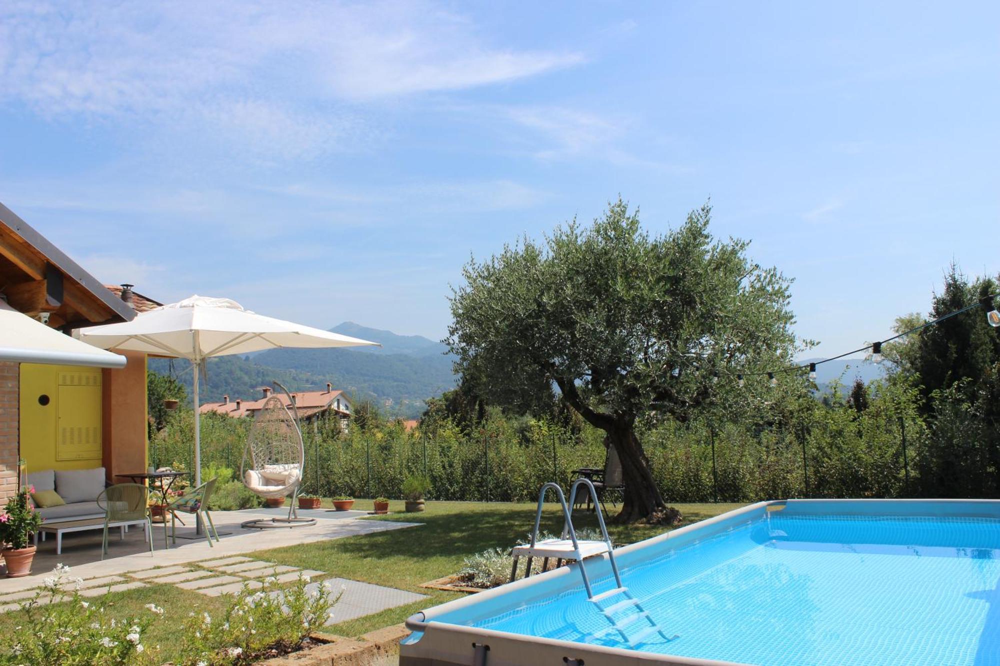 Due Lune B&B Almenno San Salvatore Dış mekan fotoğraf